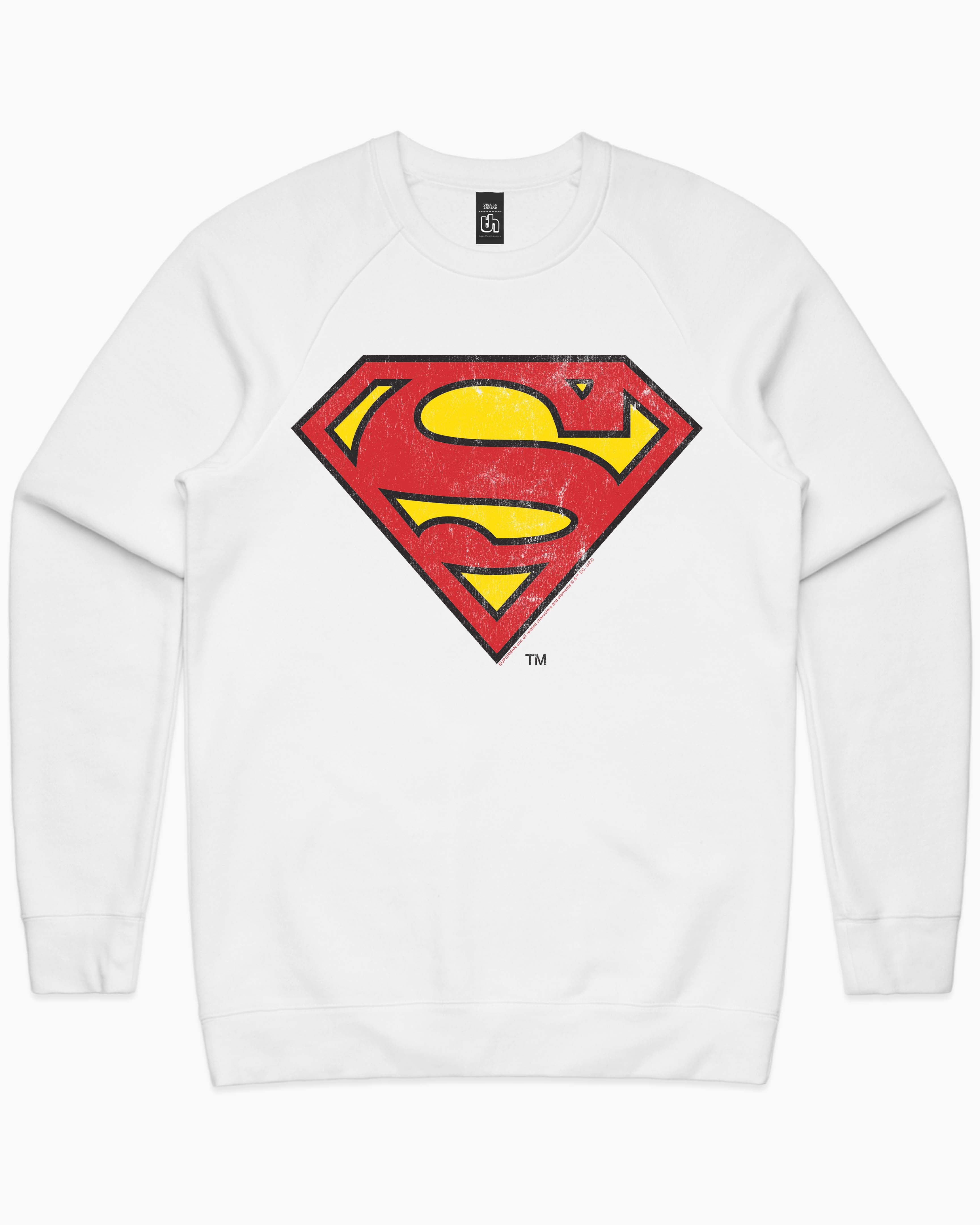 Superman Classic Logo Jumper | Official DC Merch | Threadheads