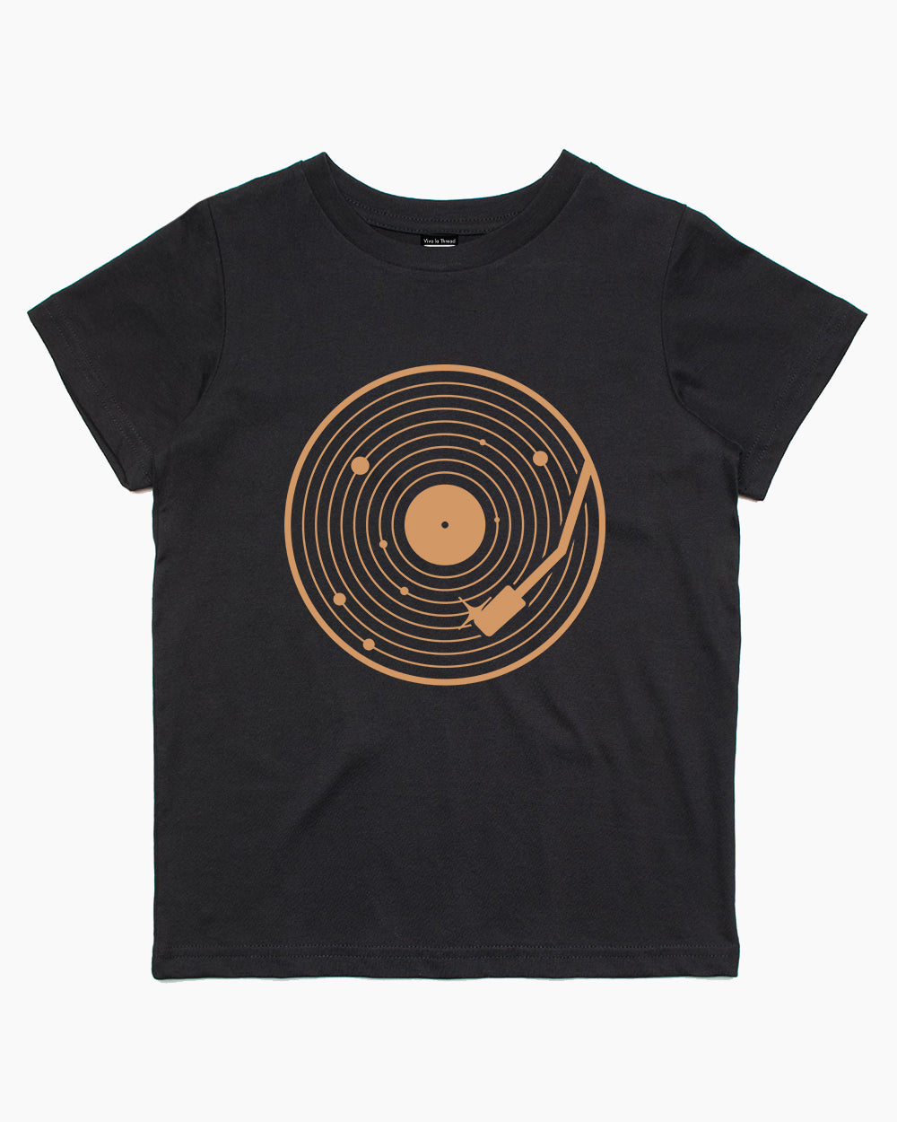The Vinyl System Kids T-Shirt Australia Online #colour_black