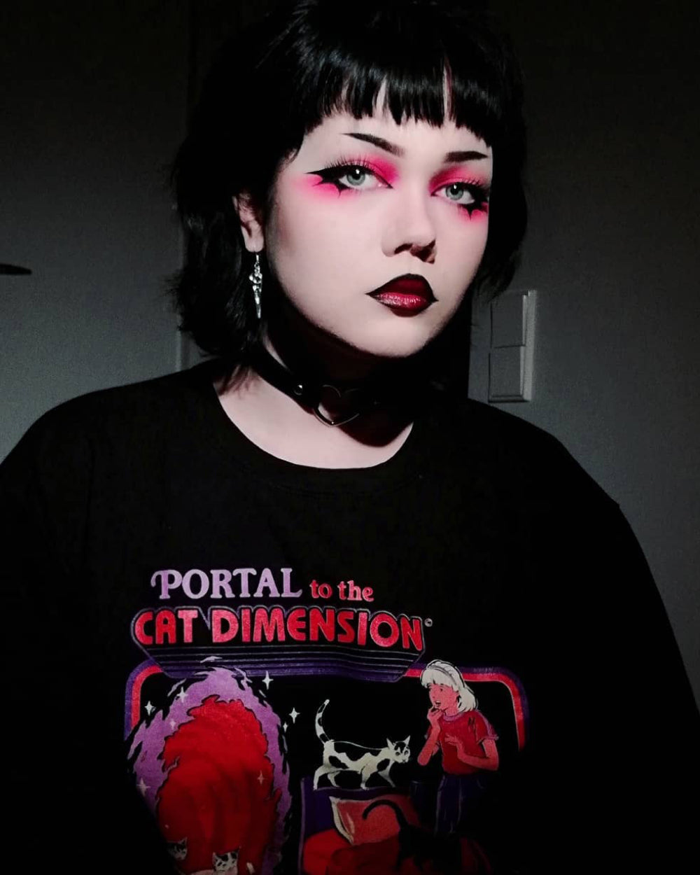 The Cat Dimension Sweater Australia Online #colour_black