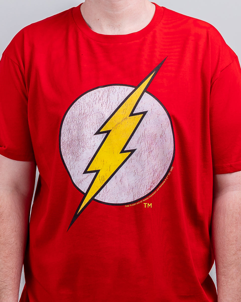The Flash Logo Merch Official T-Shirt | DC | Threadheads