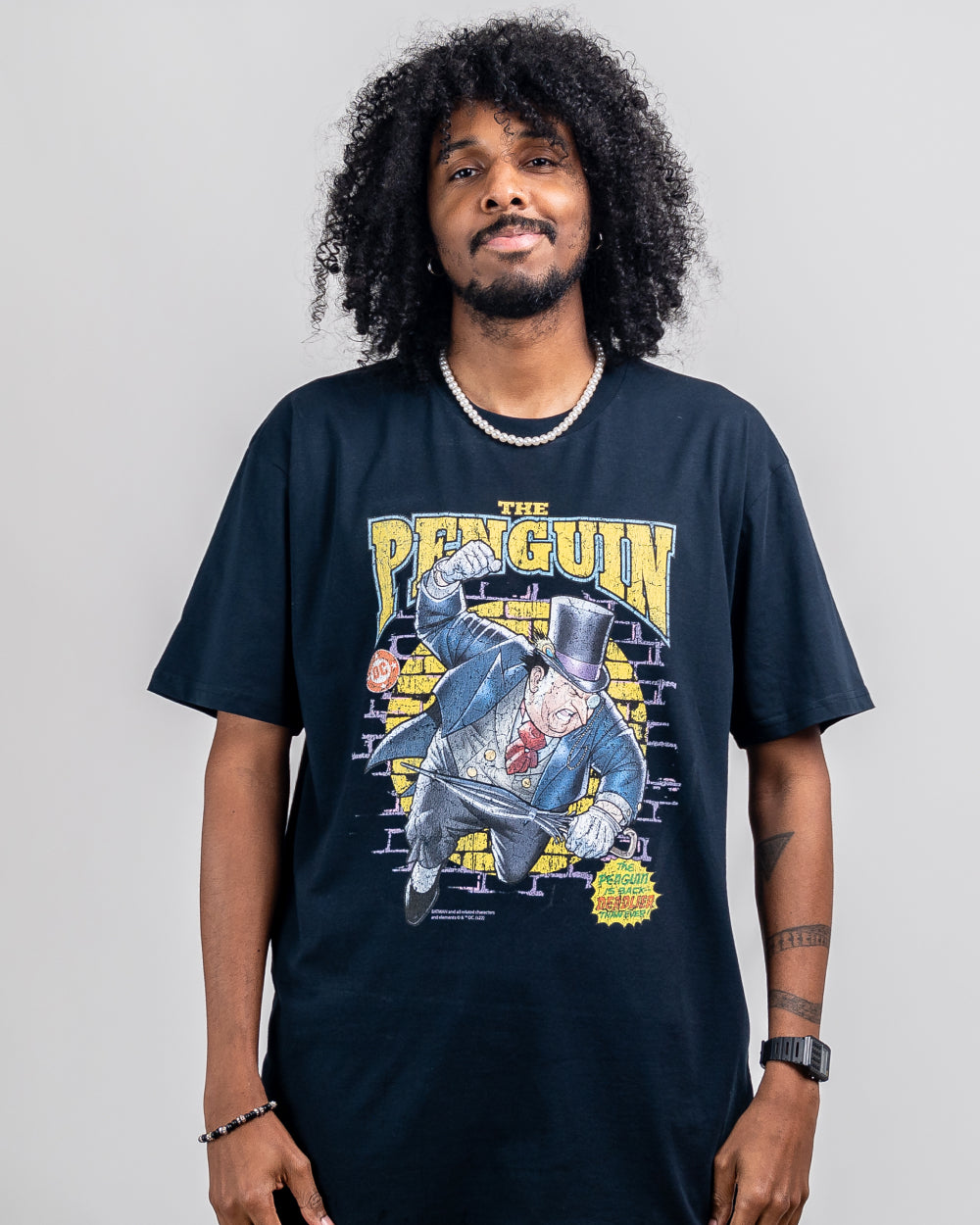 The Penguin T Shirt Official DC Merch