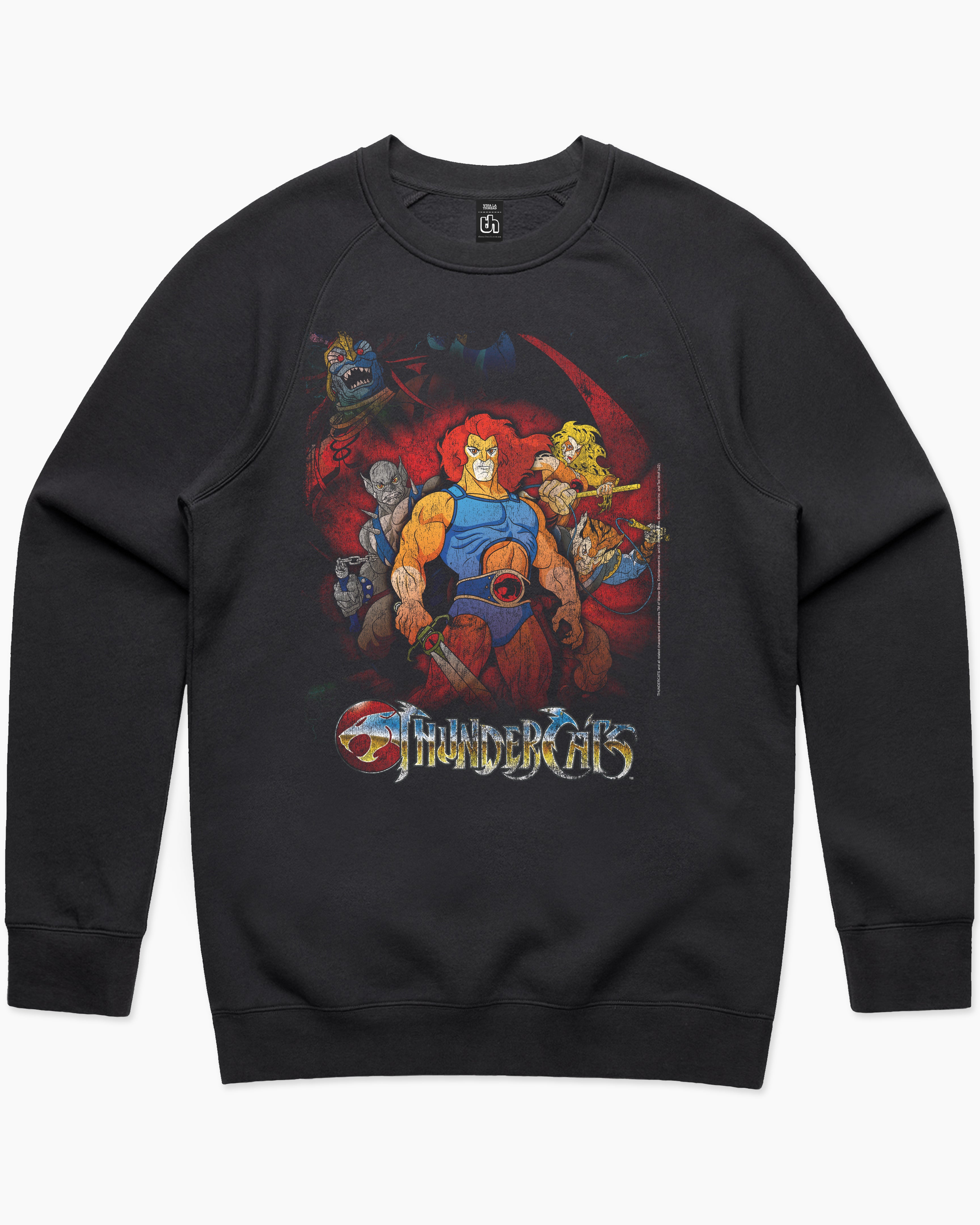 Thundercats Vintage Sweater Australia Online #colour_black