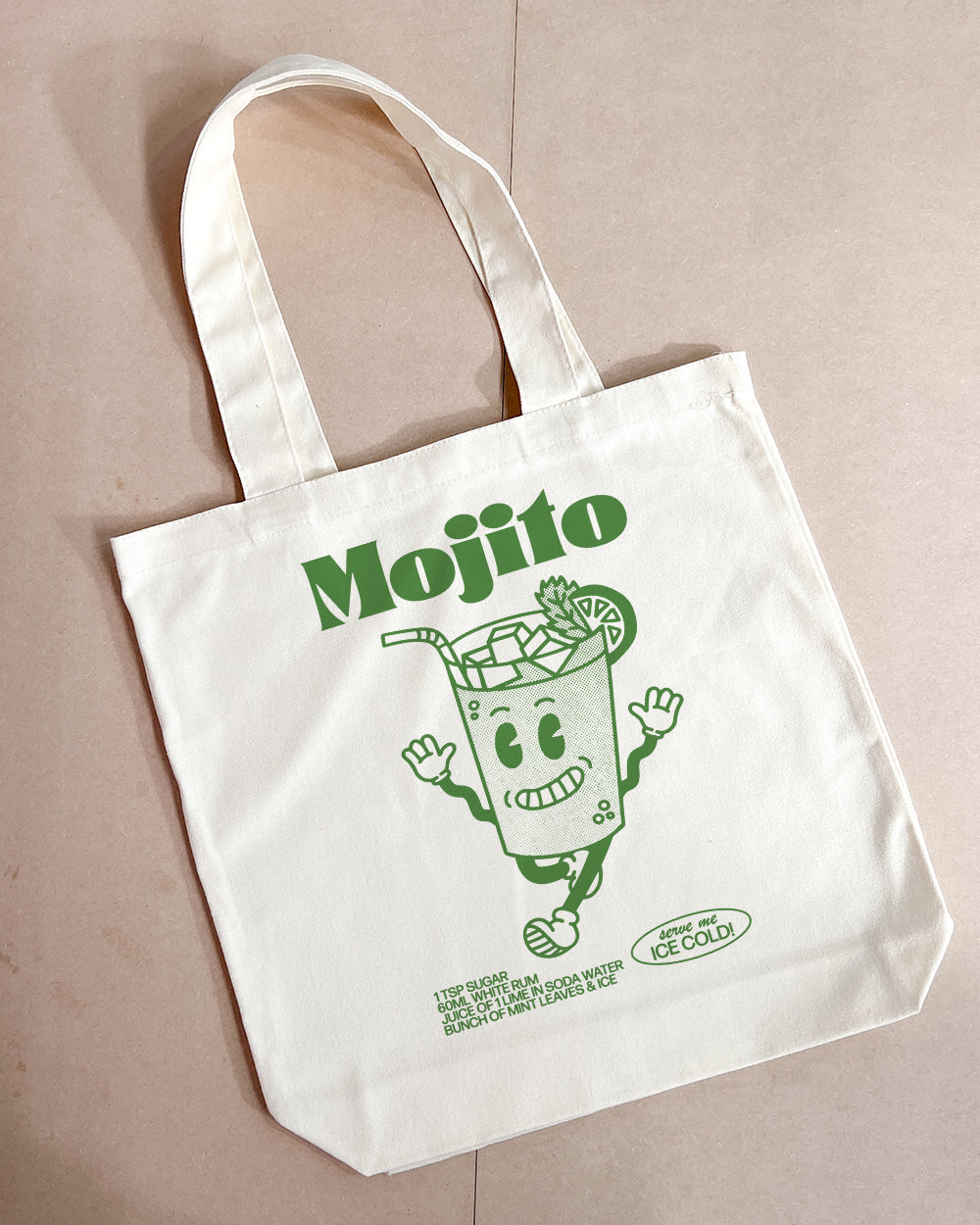 Mojito Tote Bag Australia Online #colour_natural