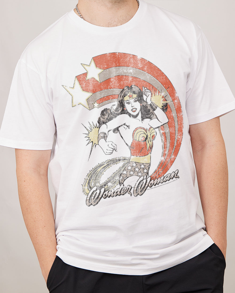 Wonder Woman Retro T-Shirt Australia Online 