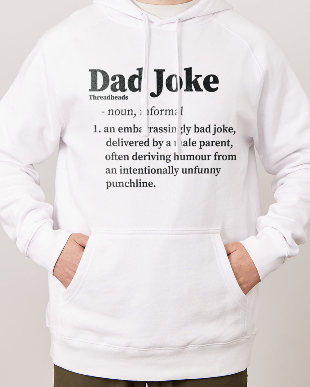 Dad Joke Hoodie Australia Online #colour_white
