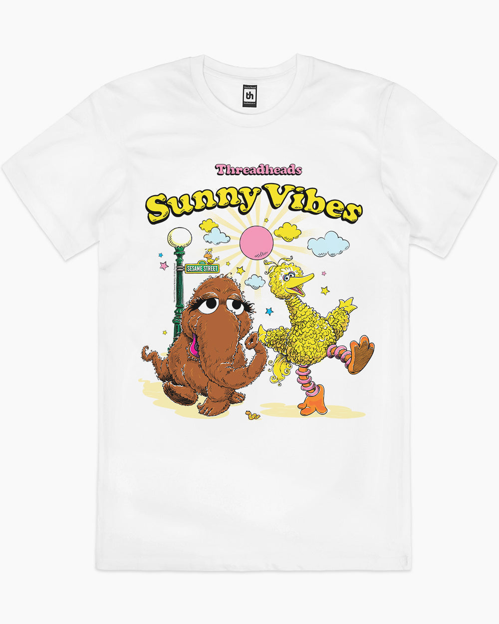 Sunny Vibes T-Shirt Australia Online #colour_white