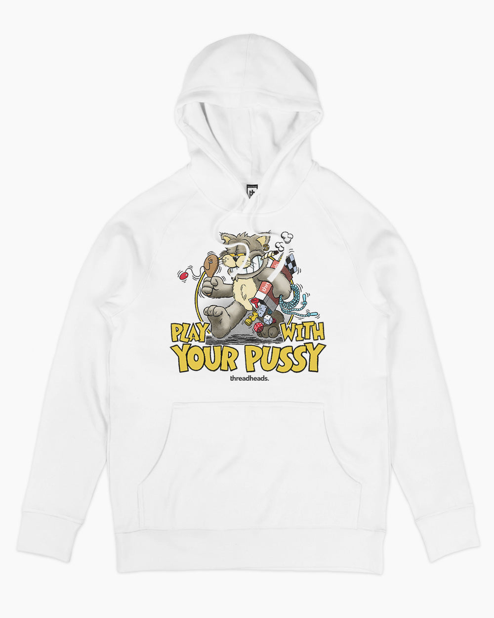 Play With Your Pussy Hoodie Australia Online #colour_white