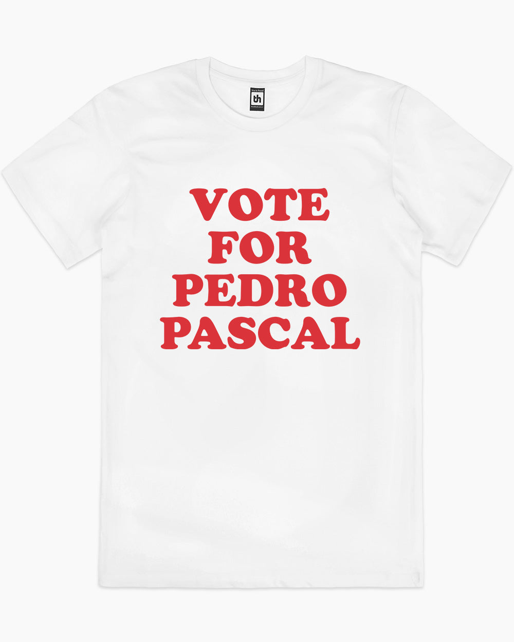 Vote For Pedro Pascal T-Shirt Australia Online #colour_white