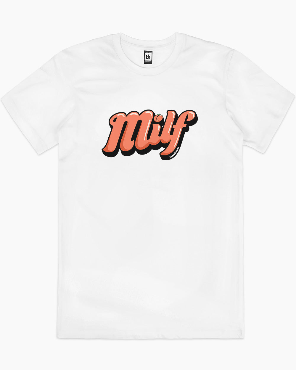 MILF T-Shirt Australia Online #colour_white