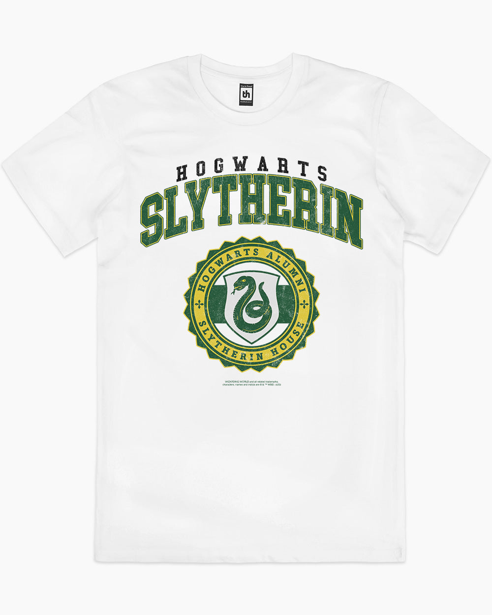 Slytherin College T-Shirt Australia Online #colour_white