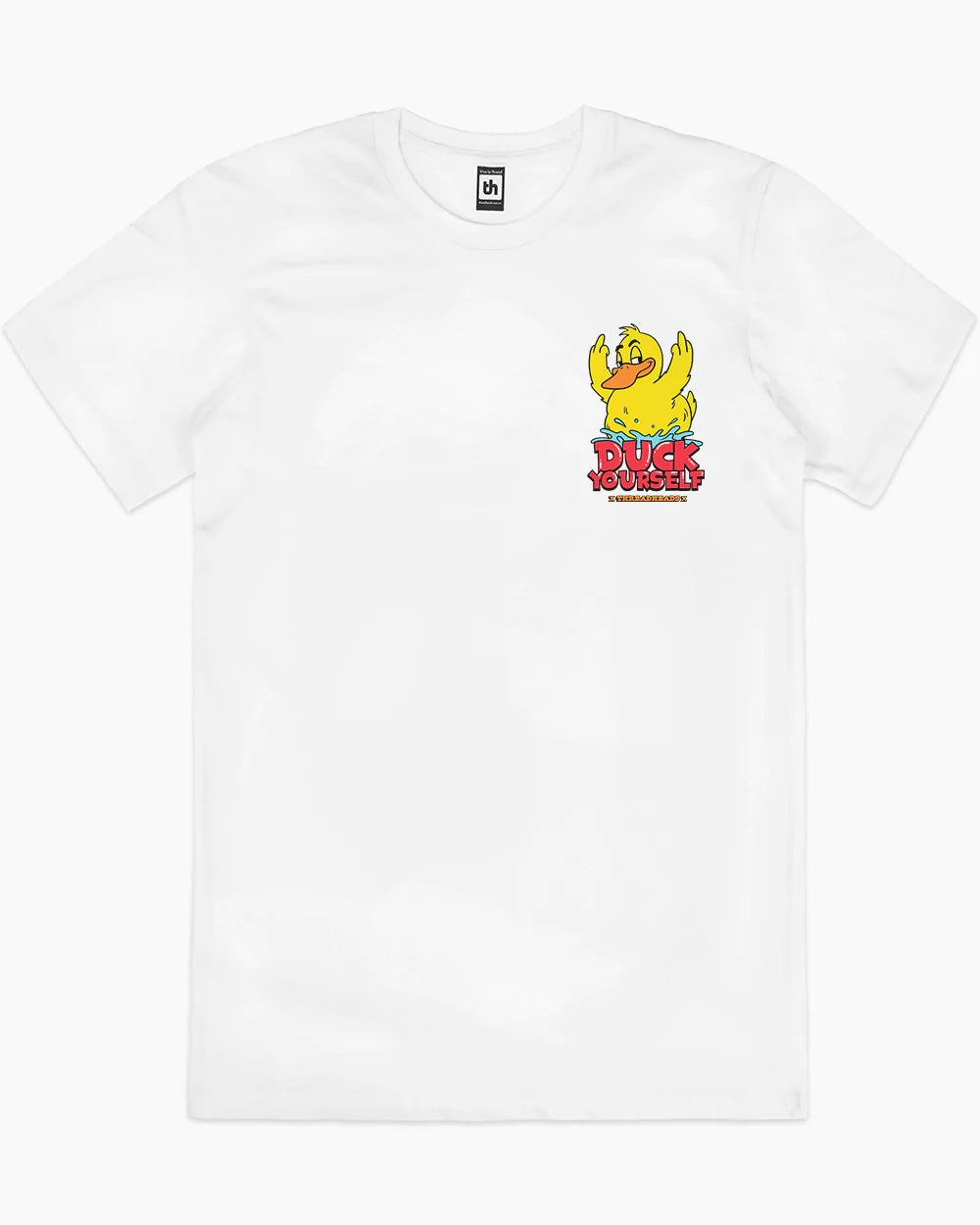 Duck Yourself T-Shirt Australia Online #colour_white