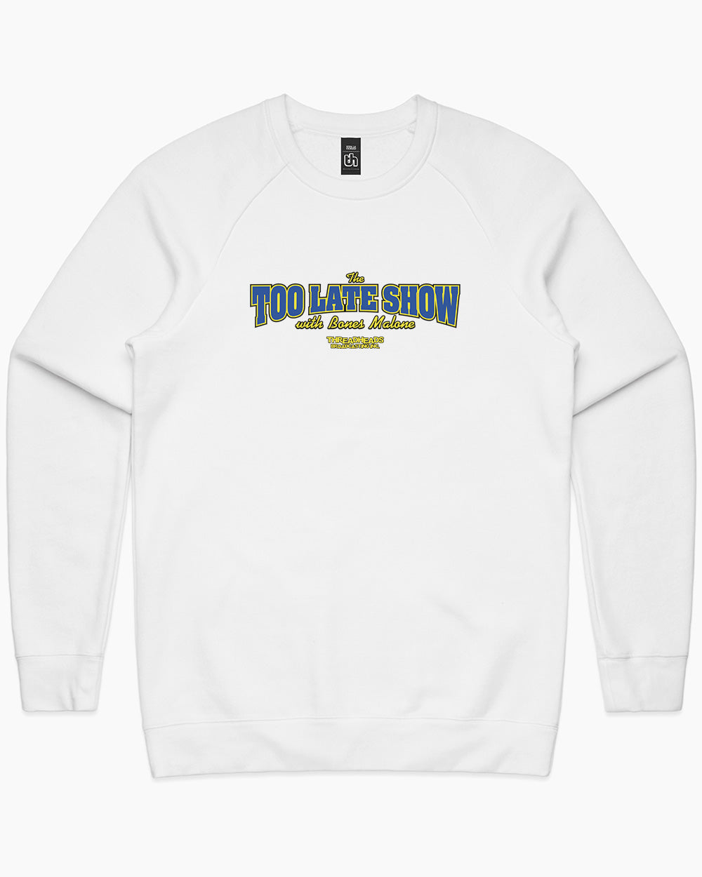 The Too Late Show Sweater Australia Online #colour_white