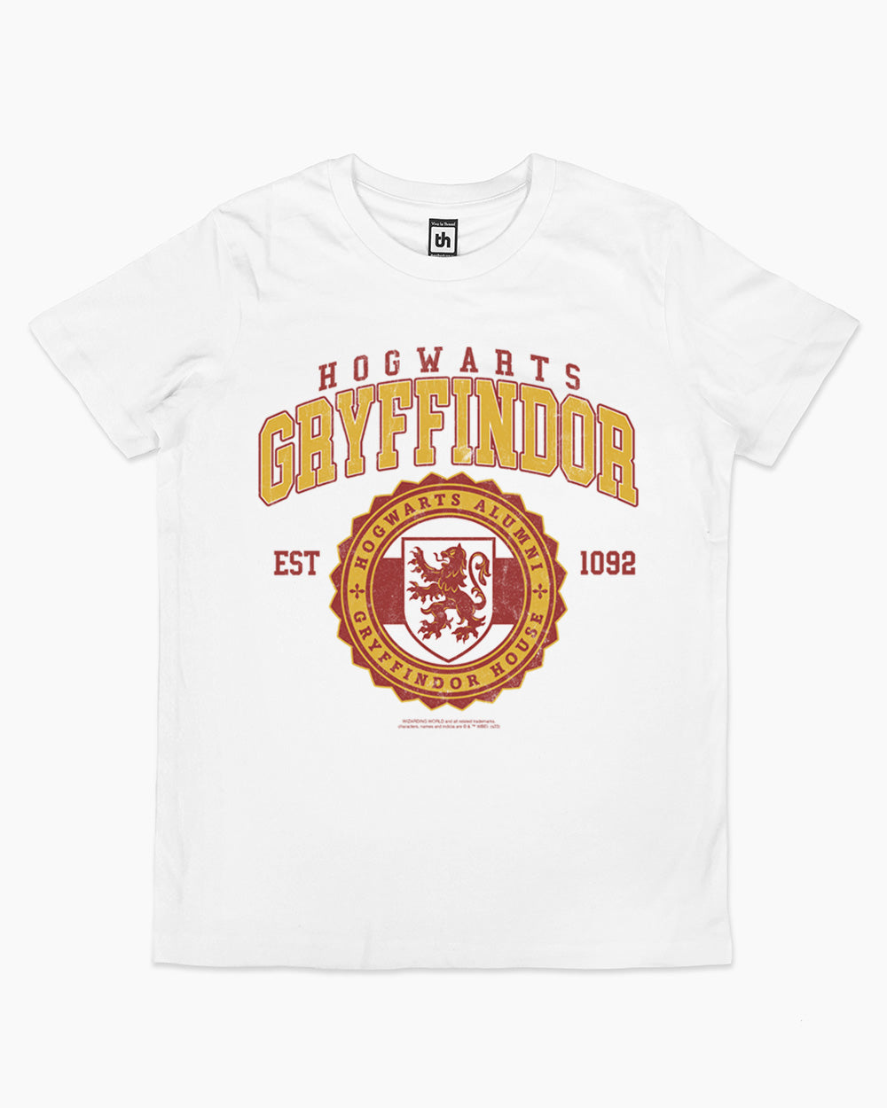 Gryffindor College Kids T-Shirt Australia Online #colour_white