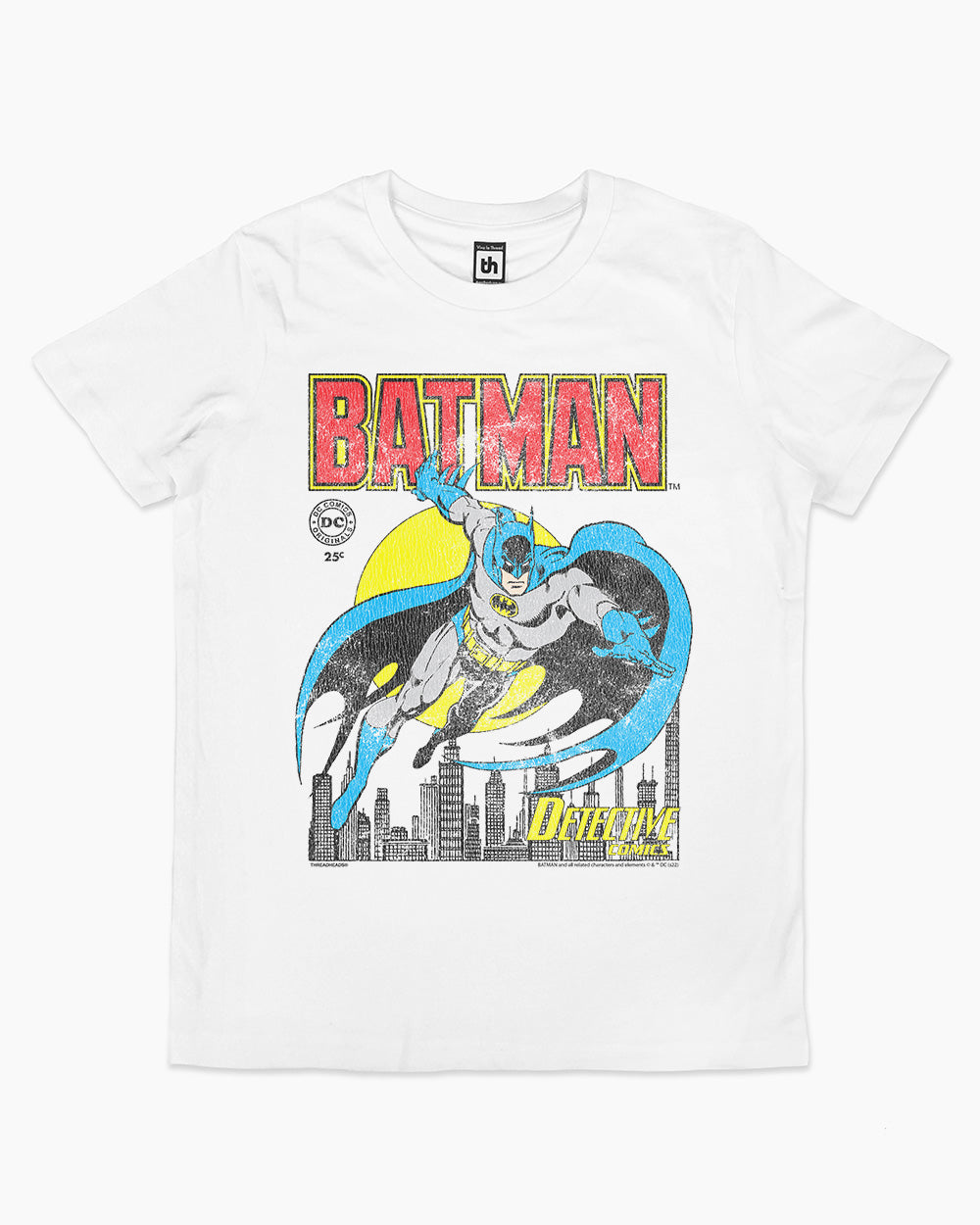 Batman Kids T-Shirt Australia Online #colour_white