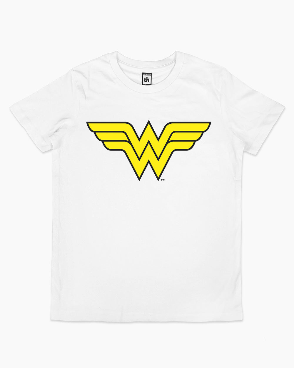 Wonder Woman Logo Kids T-Shirt Australia Online #colour_white
