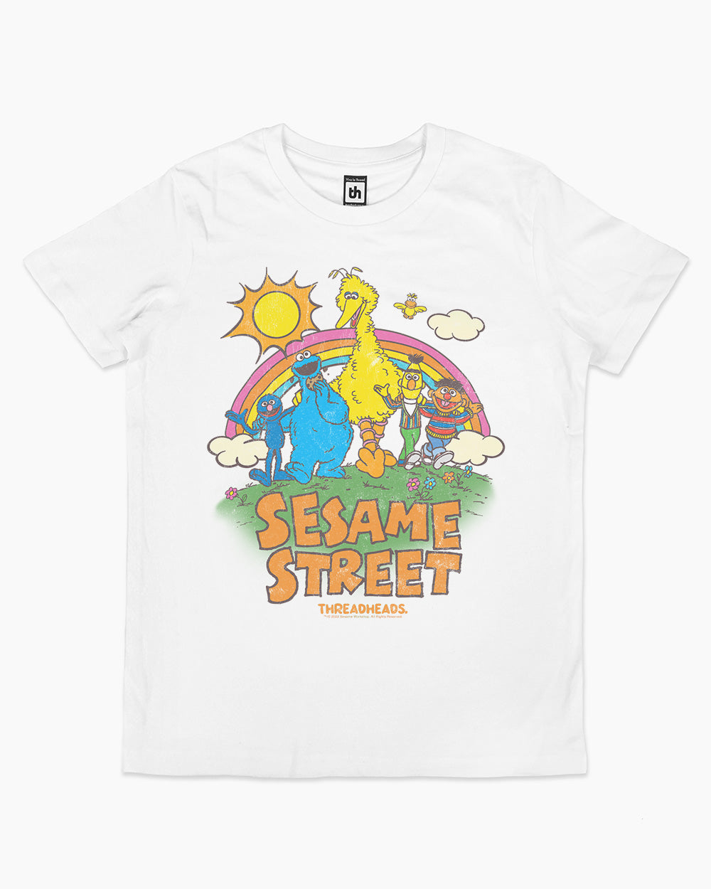 Sesame Street Sunny Days Kids T-Shirt Australia Online #colour_white