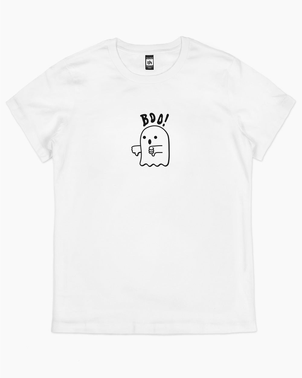 Boo Ghost T-Shirt Australia Online #colour_white