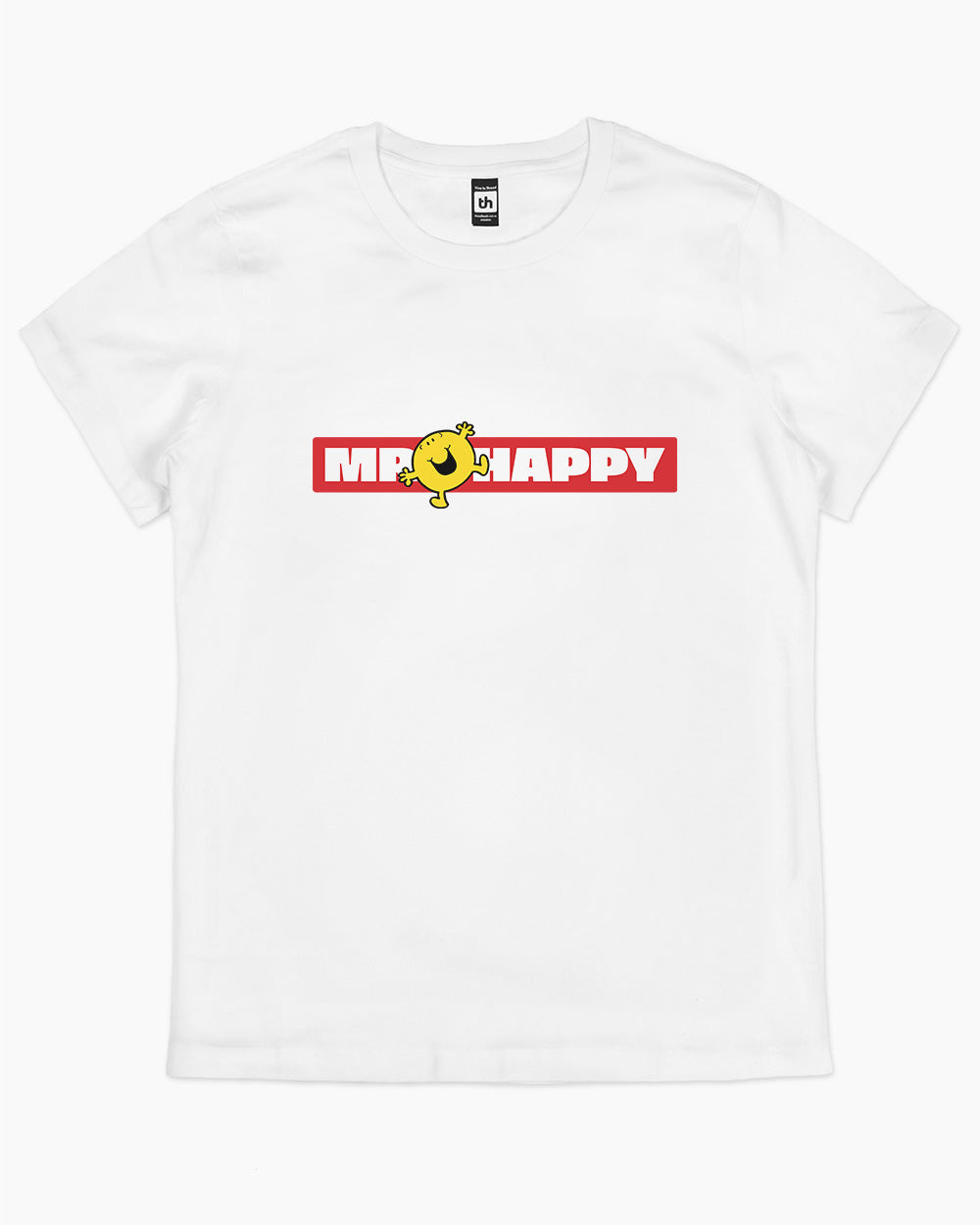 Mr. Happy T-Shirt Australia Online #colour_white
