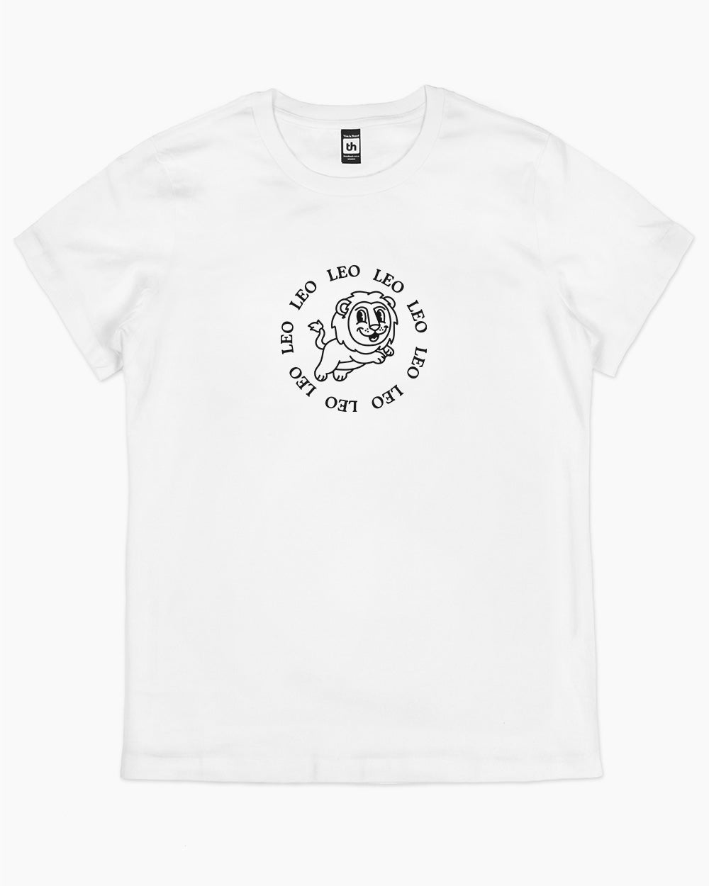 Leo T-Shirt Australia Online #colour_white