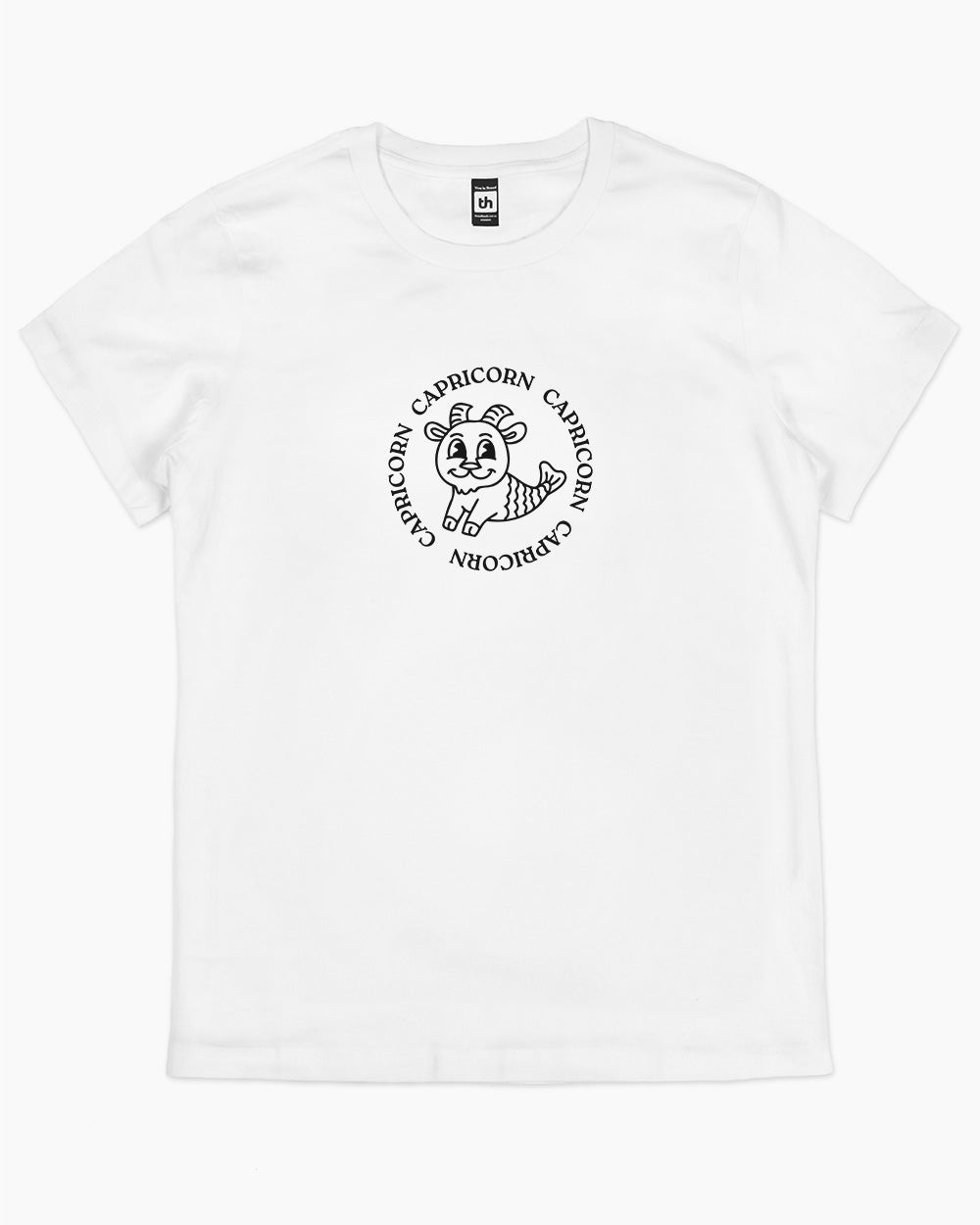 Capricorn T-Shirt Australia Online #colour_white