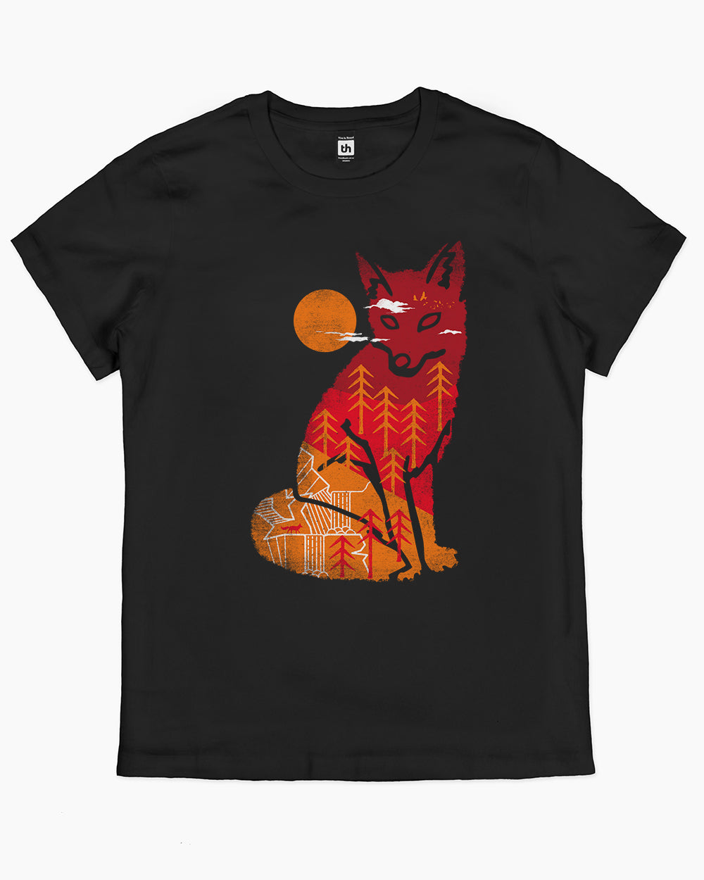 Wild Is The Fox T-Shirt Australia Online #colour_black