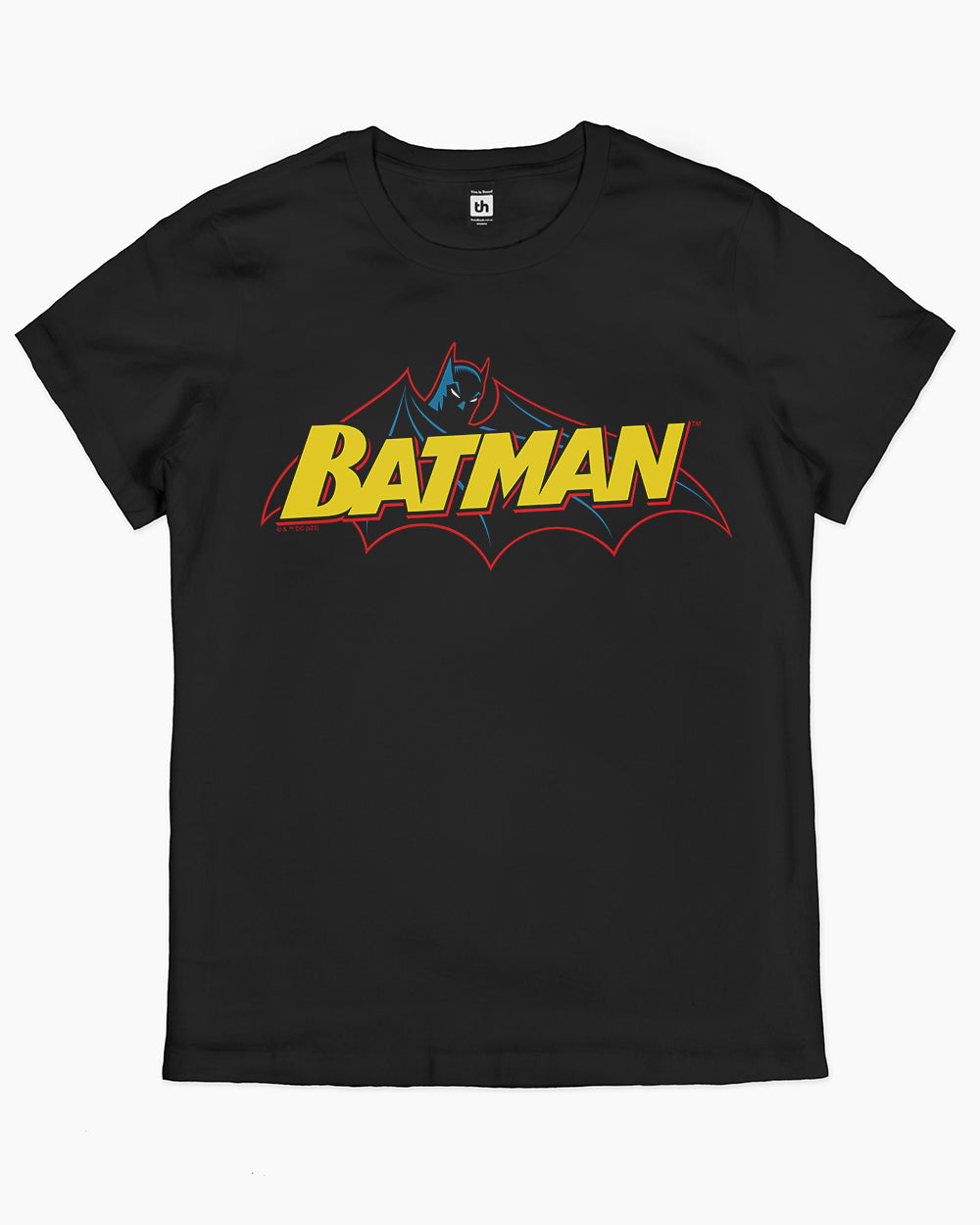 Bat Cape Logo T-Shirt Australia Online #colour_black