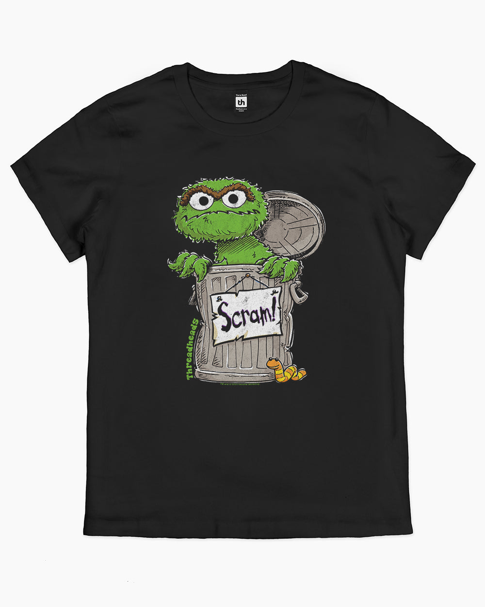 Oscar Scram T-Shirt Australia Online #colour_black