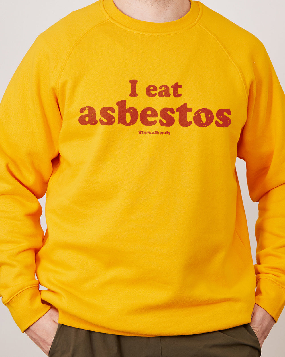 I Eat Asbestos Jumper Australia Online #colour_yellow