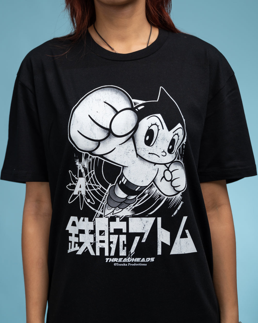 Astro Boy Black and White T-Shirt Australia Online #colour_black