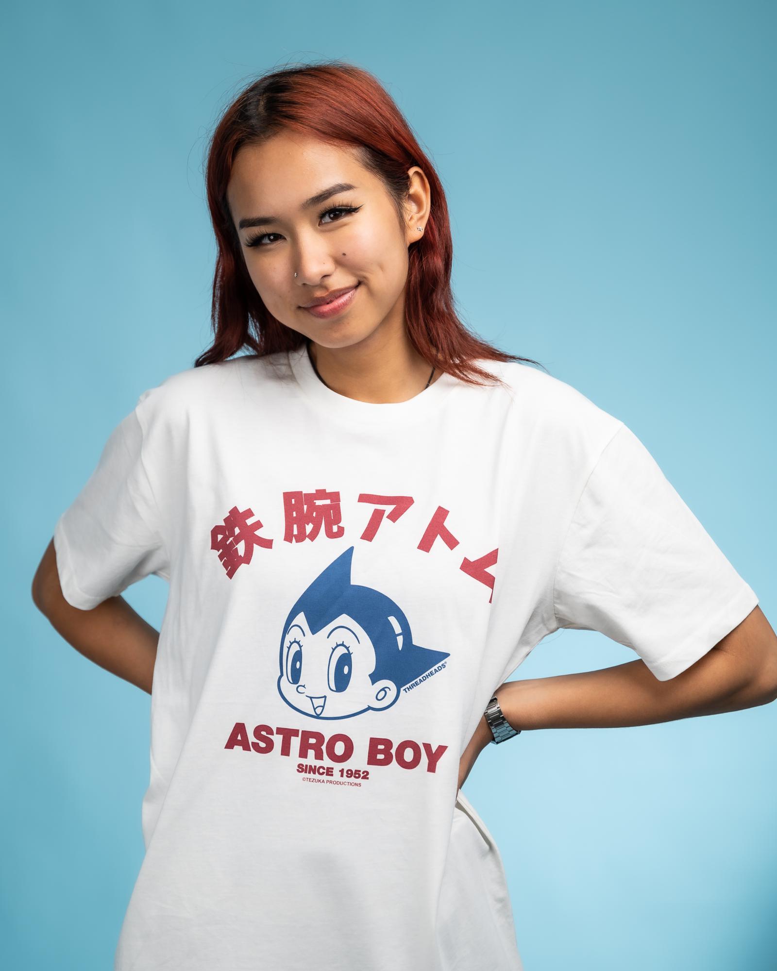Astro Boy Face T-Shirt Australia Online #colour_white