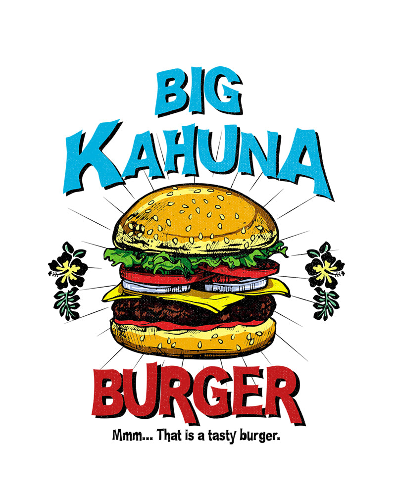 Big Kahuna Burger T-Shirt Australia Online #colour_white