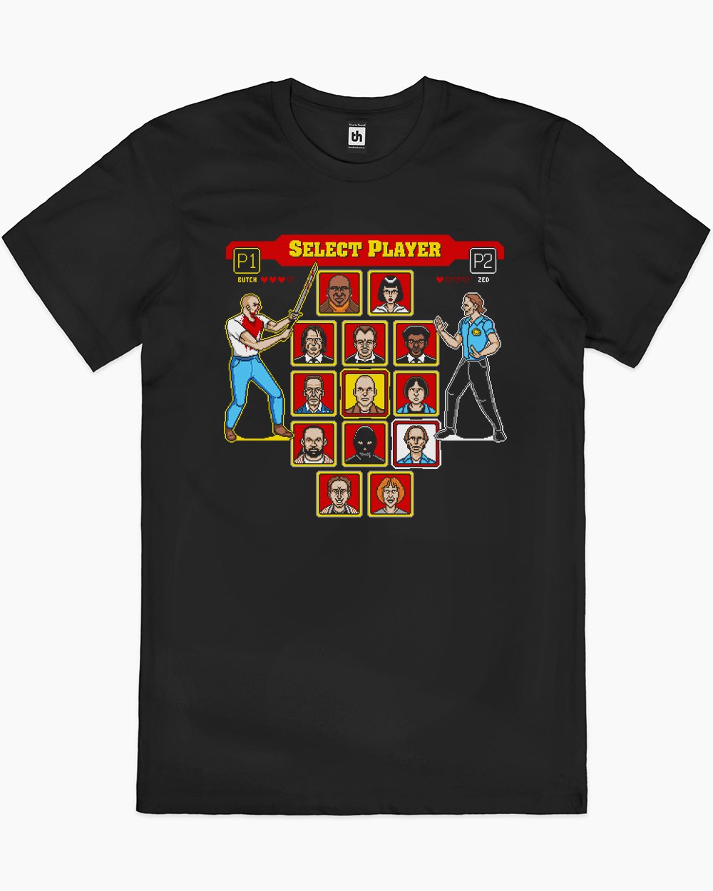 8 Bit Pulp T-Shirt Australia Online #colour_black