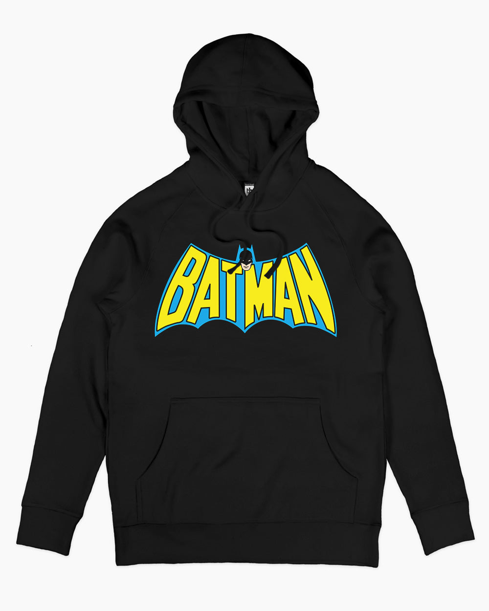 Batman Batwing Logo Hoodie Australia Online #colour_black