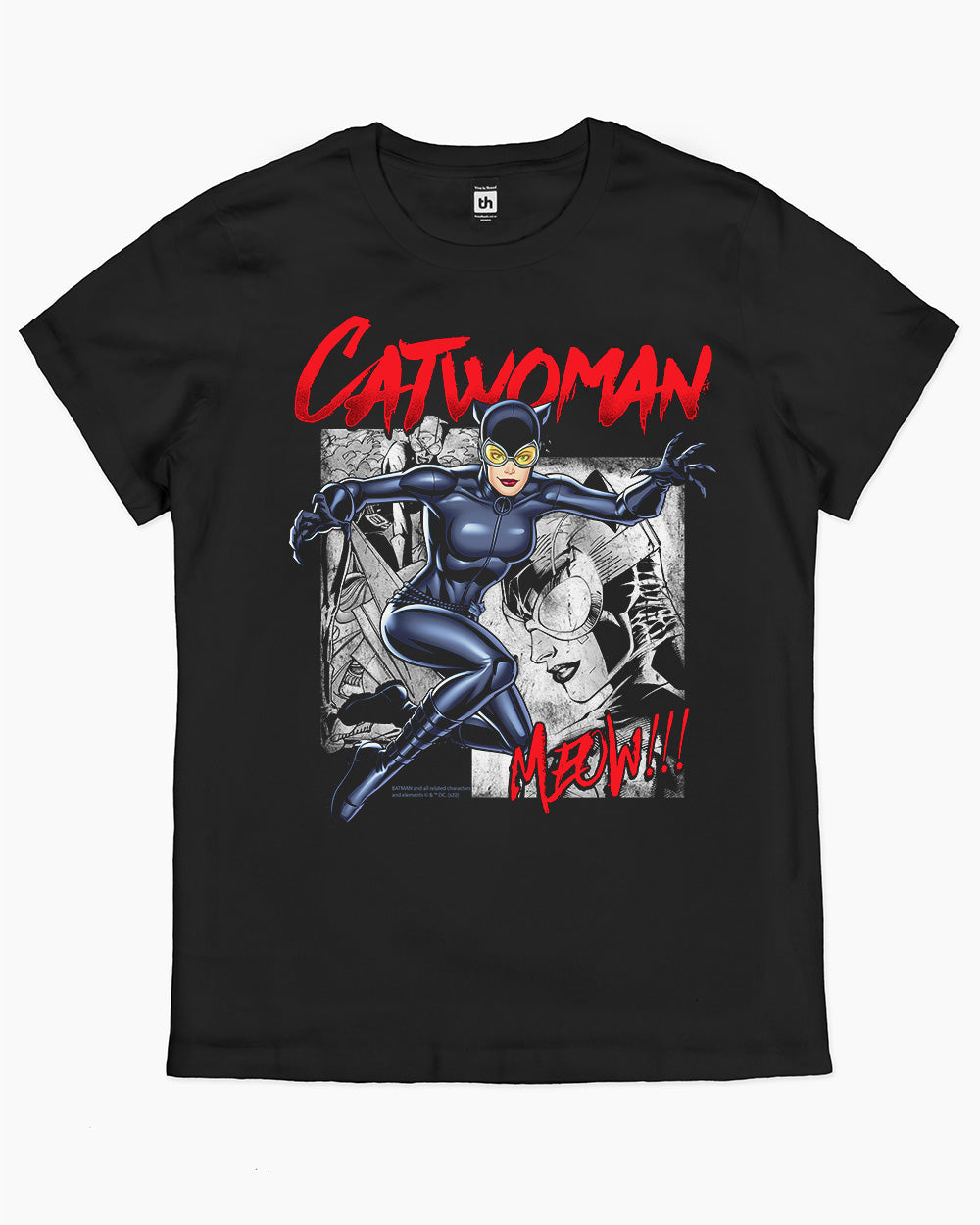 Catwoman T-Shirt Australia Online #colour_black