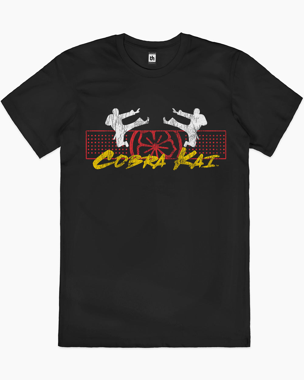 Cobra Kai Kicks T-Shirt Australia Online #colour_black