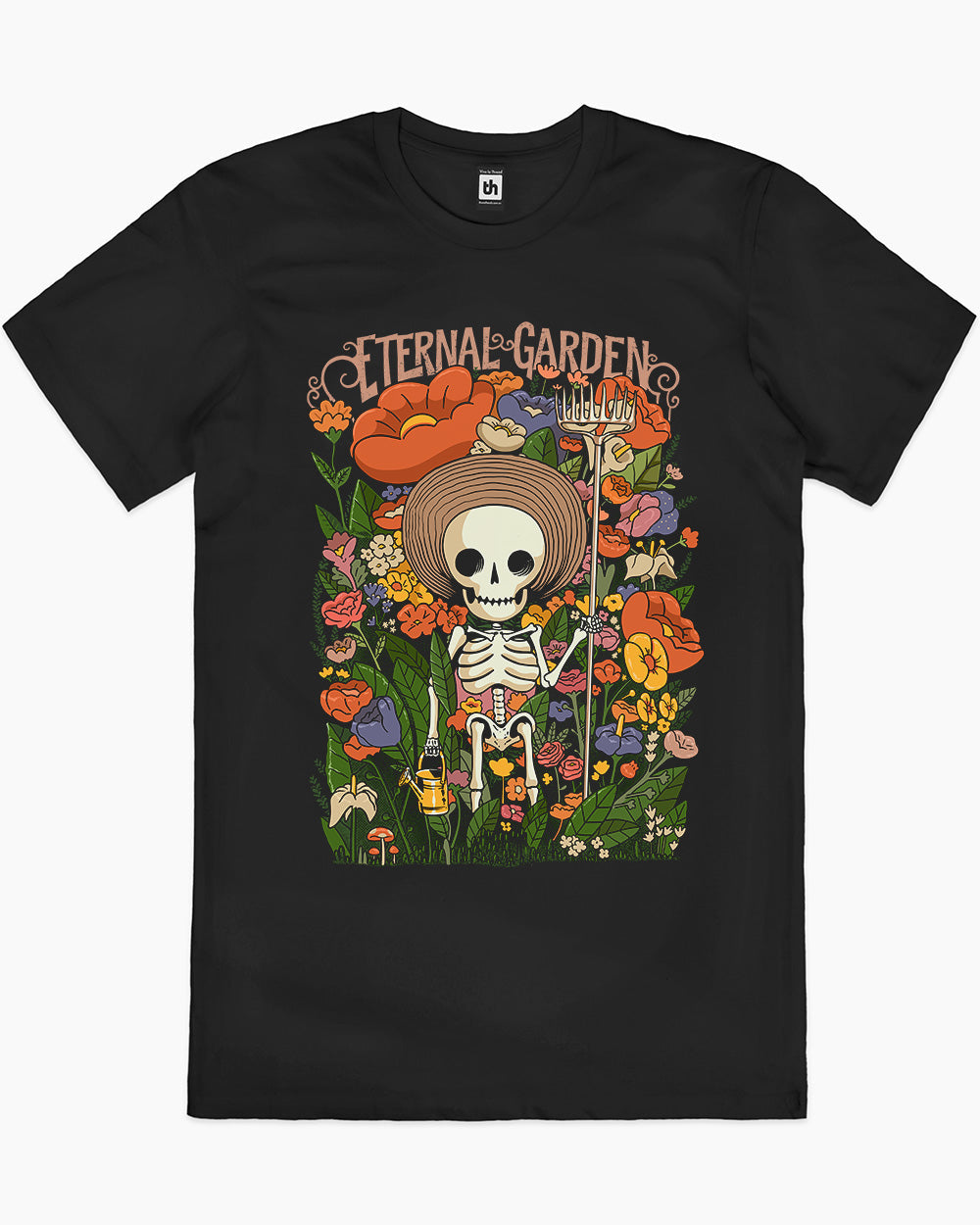 Eternal Garden T-Shirt Australia Online #colour_black