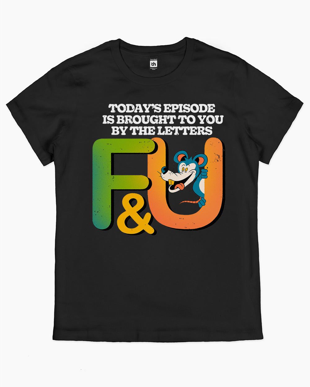 FU T-Shirt Australia Online #colour_black