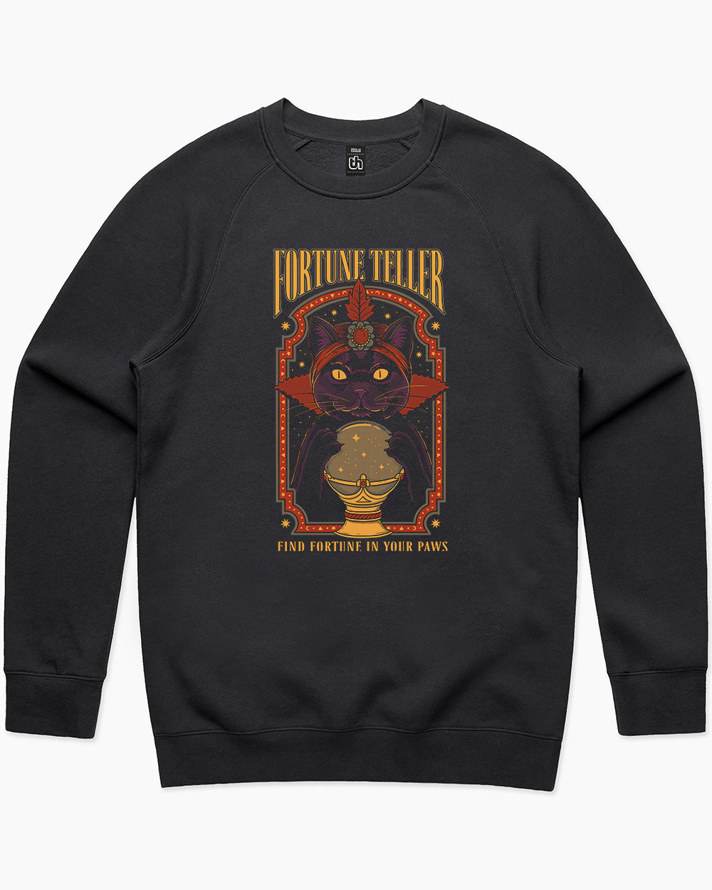 Fortune Teller Sweater Australia Online #colour_black