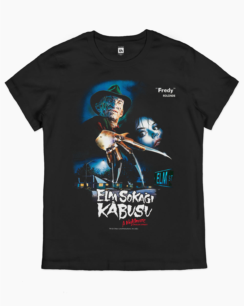 Freddy Krueger Elm Sokagi Kabusu T-Shirt