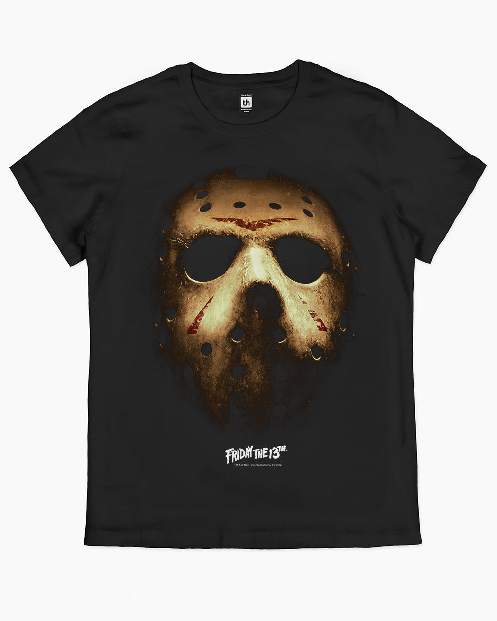 Friday The 13th-Mask T-Shirt Australia Online #colour_black