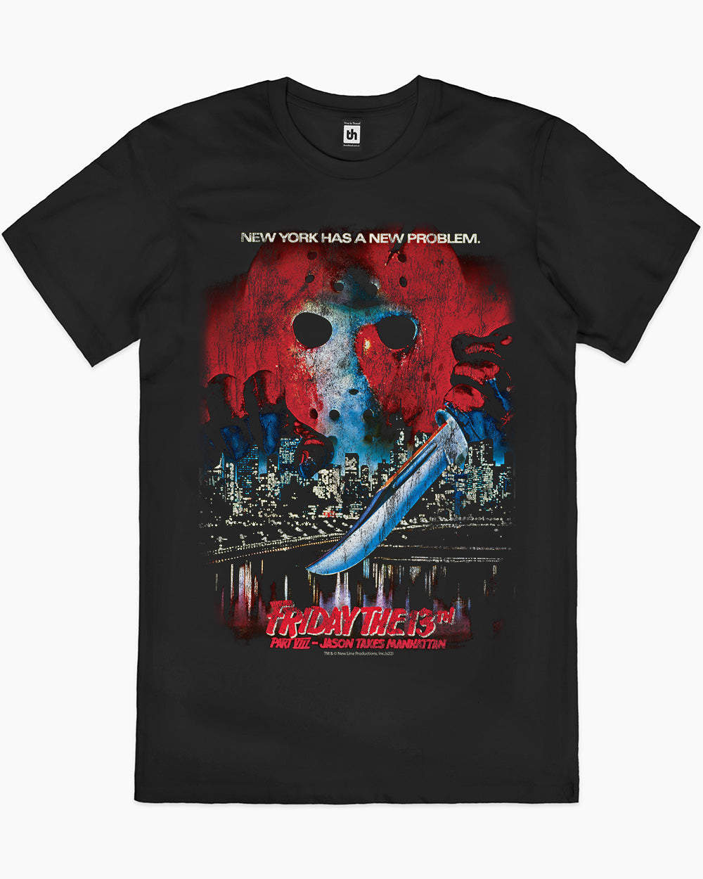 Friday The 13th-NY T-Shirt Australia Online #colour_black