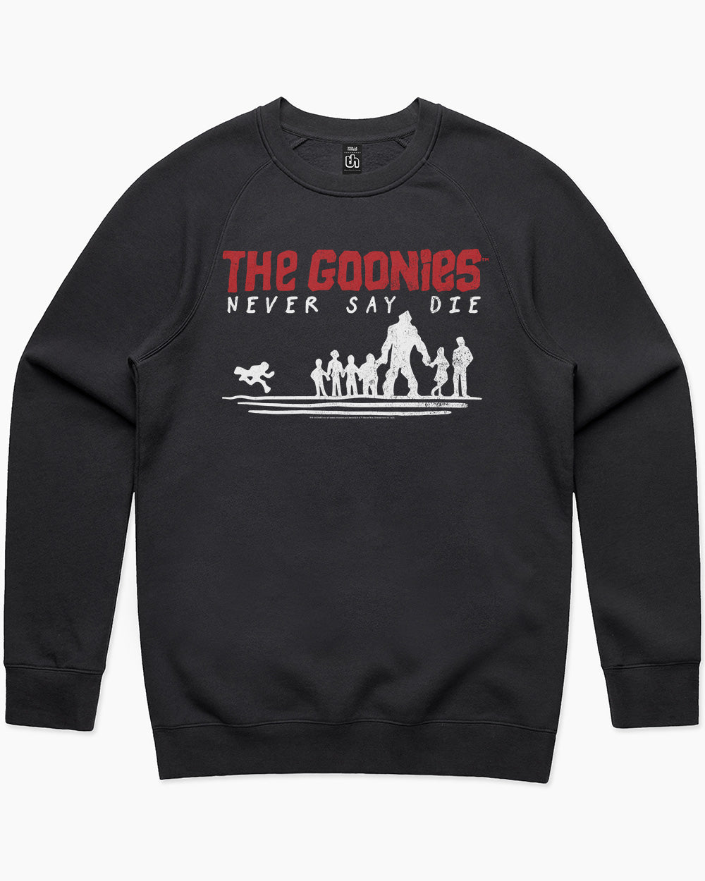 Goonies Sunset Logo Sweater Australia Online #colour_black
