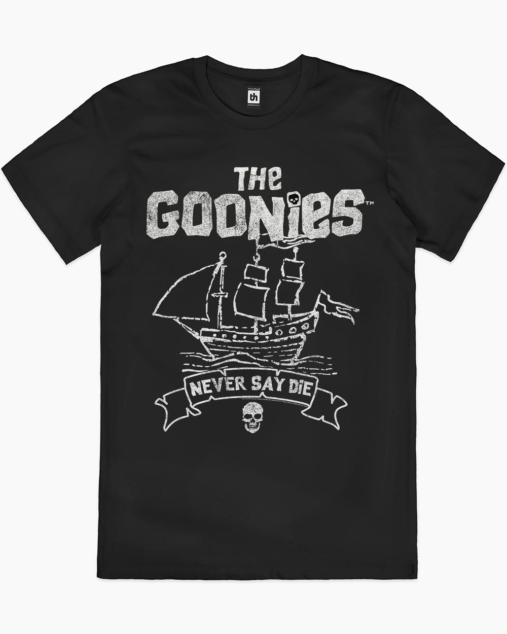 Goonies One Eyed Willie Ship T-Shirt Australia Online #colour_black