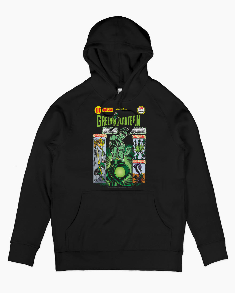 Green Lantern DC Special Hoodie Australia Online #colour_black