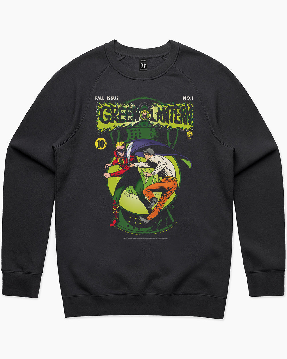 Green Lantern Fall Issue Sweater Australia Online #colour_black