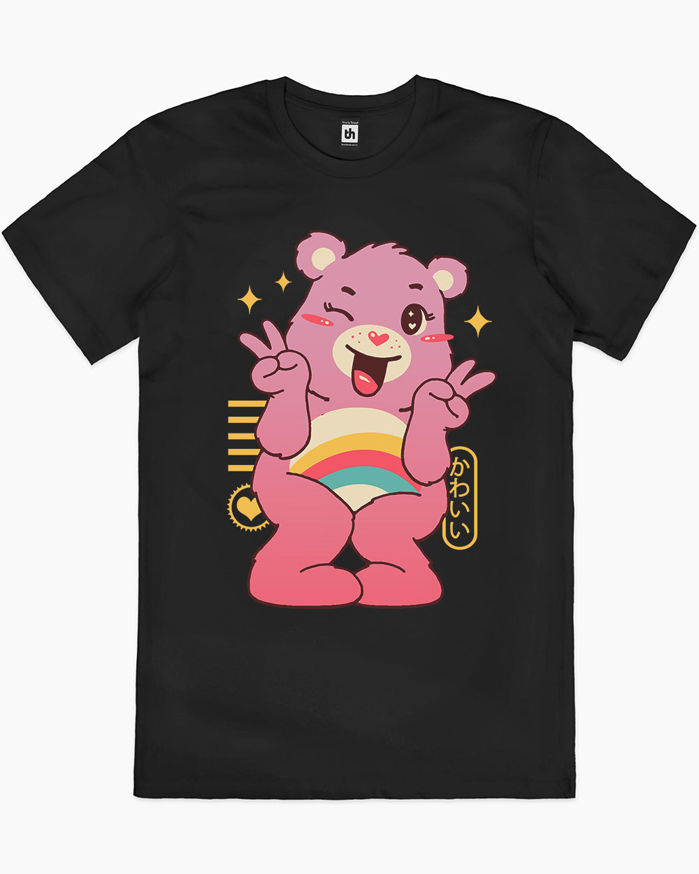 Kawaii Care Bears T-Shirt Australia Online #colour_black