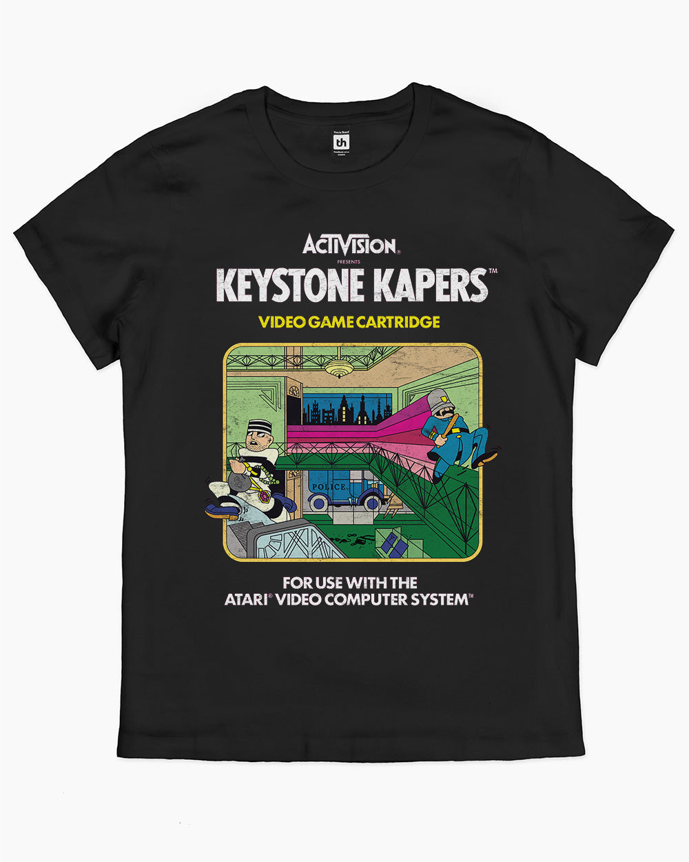 Keystone Kapers T-Shirt  Official Activision Classics Merch