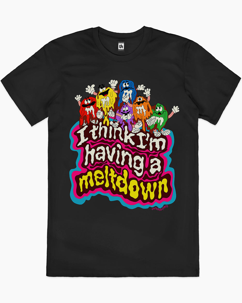 Meltdown T-Shirt Australia Online #colour_black