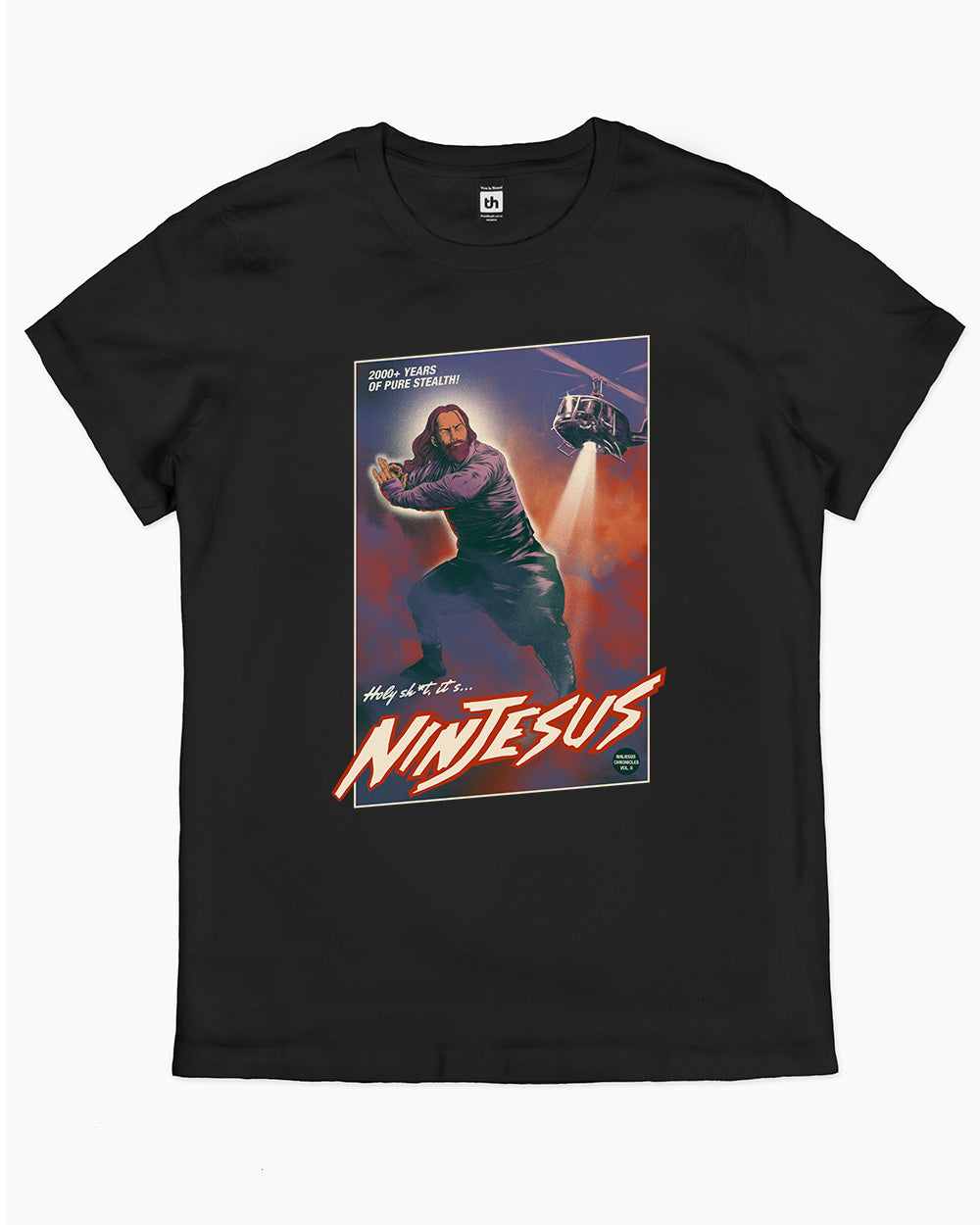 Ninjesus 2 T-Shirt Australia Online #colour_black