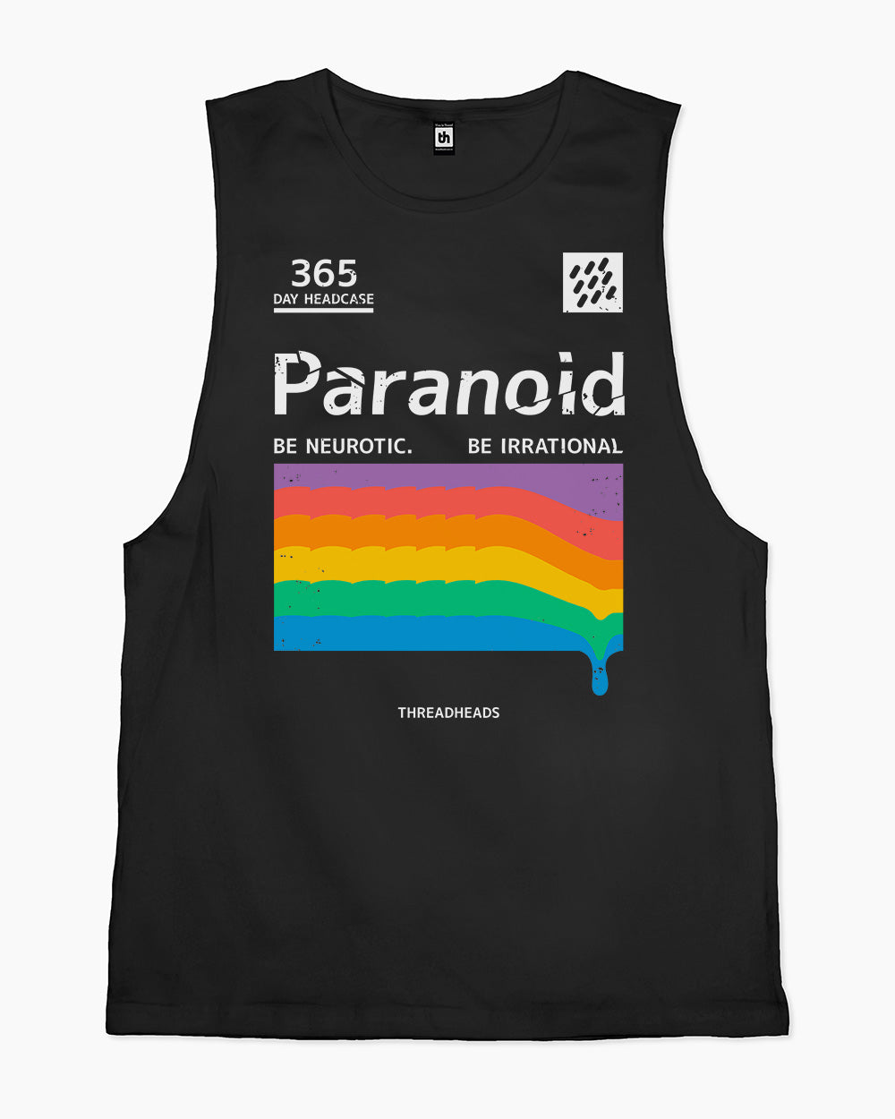 Paranoid Irrational Tank Australia Online #colour_black